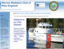 Tablet Screenshot of marinemodelers.org